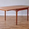 Arne Vodder Cado dining table 592 with extensions opened