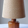 Bestform Freudenberg solid teak table lamp