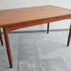 Danish teak dining table from above