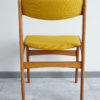 Back of Danish teak dining chair