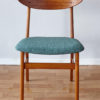 Front view of Farstrup dining chair
