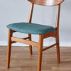 Front view of Farstrup dining chair at an angle