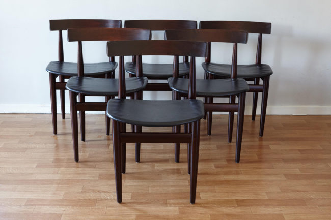 6 Hans Olsen dining chairs