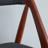 Details of back rest of Kai Kristiansen Model 31 Dining Chairs