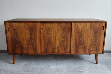 Danish rosewood low sideboard