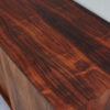 Woodgrain of Danish rosewood low sideboard