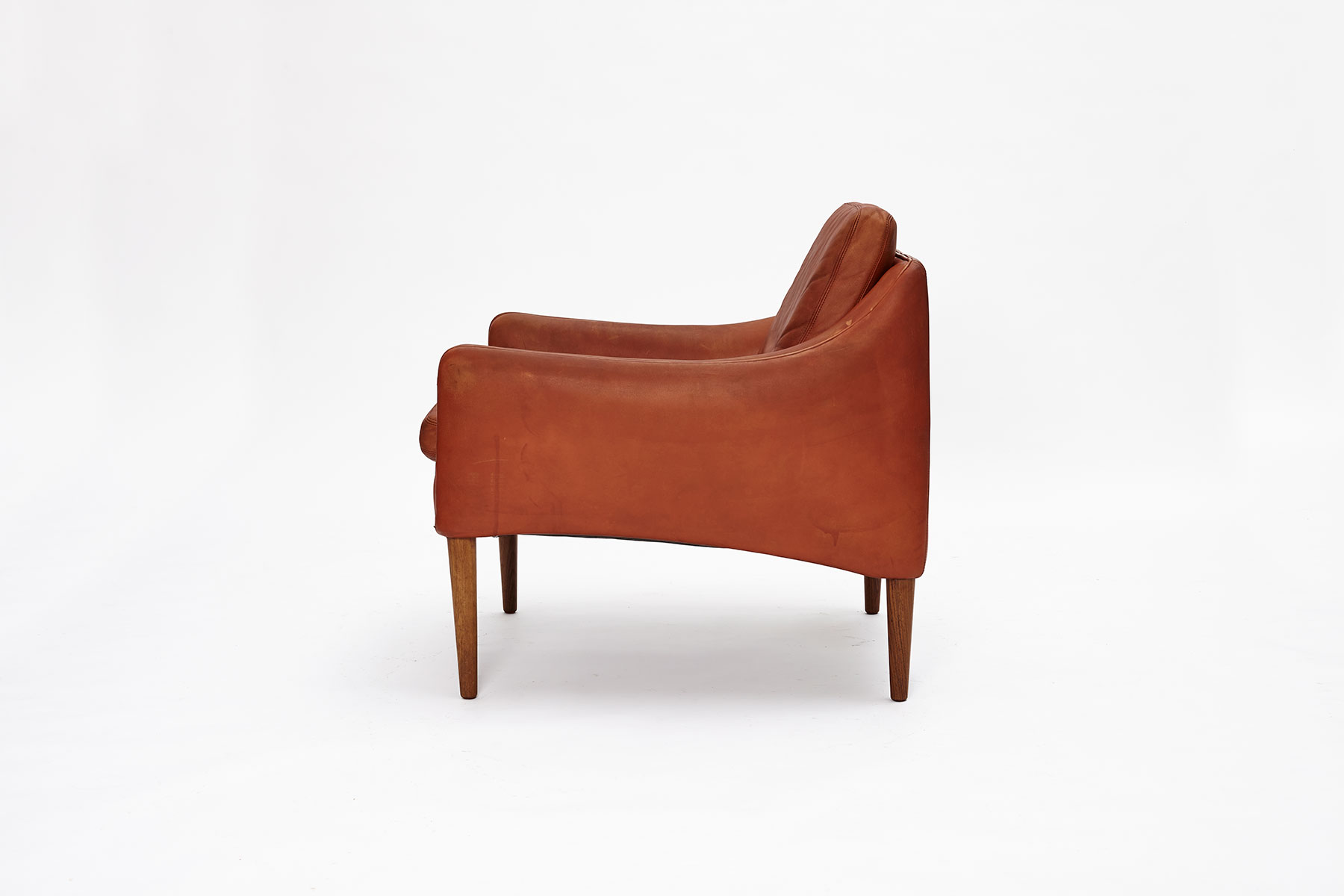 yw_hans_olsen_cs_mobler_800_easychair_left_side Model 800 Easy Chair designed by Hans Olsen for C/S Møbler, pictured on a white background