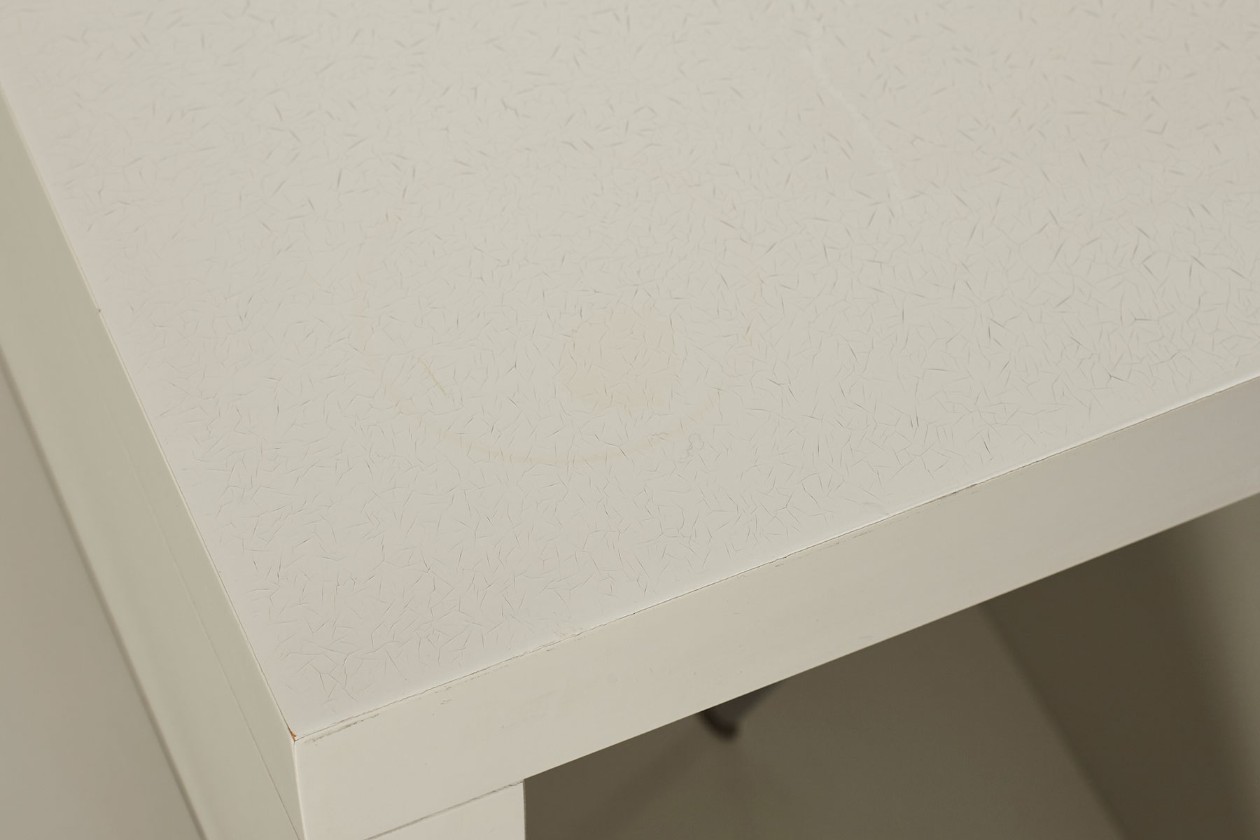 Attyka 2 Console Table designed by Jacob Jensen for Bang & Olufsen photographed on a white background